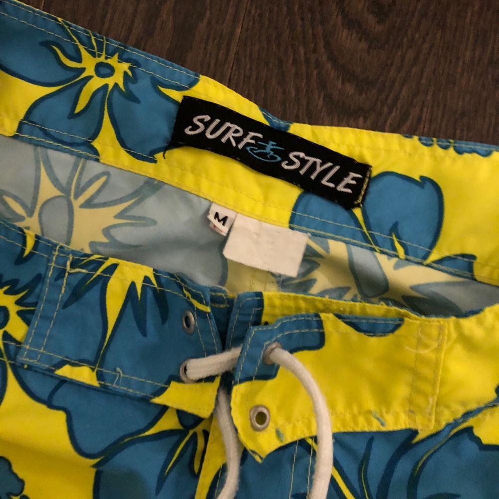 Floral Swim Trunks - Picture 3 of 3